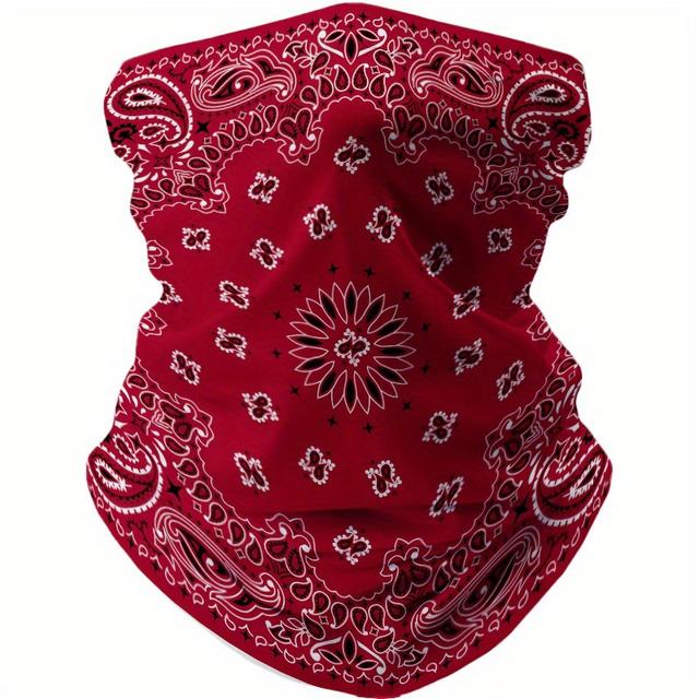 TEMU A Stylish Neck Gaiter Face Mask With A For
