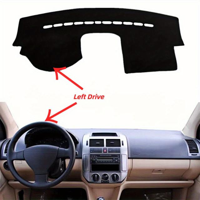TEMU Rutschfeste Armaturenbrett Abdeckung für Volkswagen VW Polo Modelle von 2002 bis 2009, einschließlich der Jahre 2003 bis 2008