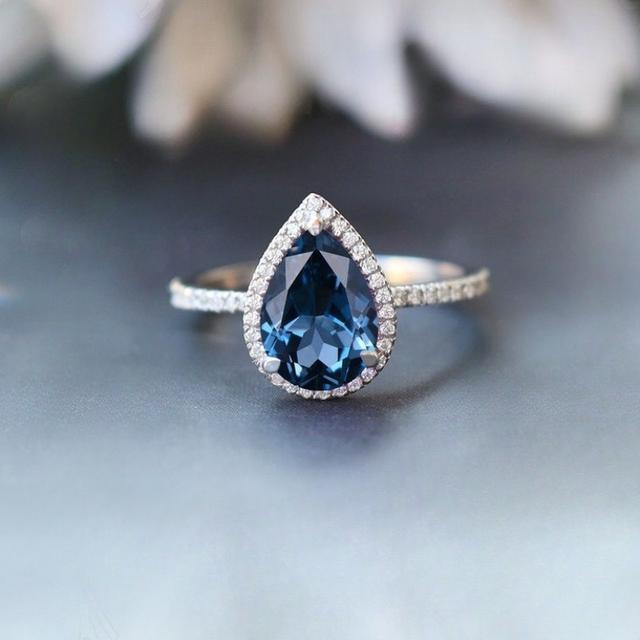 TEMU 1 Anillo de Elegante y Lujoso para Mujer, Ideal para Fiestas, Banquetes, Compromisos, Bodas, Joyería para Damas, Regalo de San Valentín