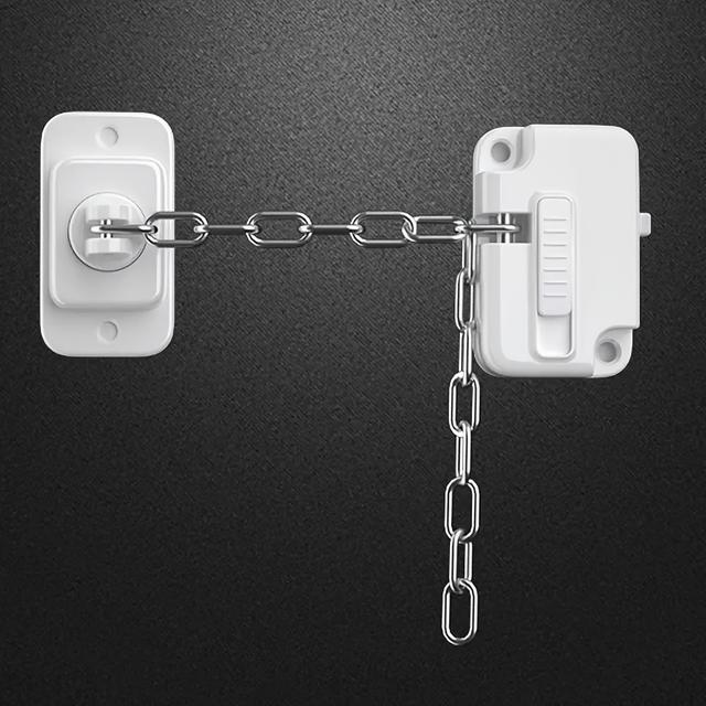 TEMU Adjustable Safety Clerestory Safety Lock, Self-adhesive Non-drilling Window