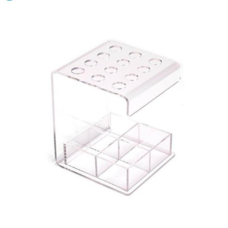 TEMU 12-hole Acrylic Transparent Dispenser Accessory Tool Acrylic Transparent Storage Box Transparent And Tidy Classification Storage Organizer Suitable For 29pcs Festival Gifts