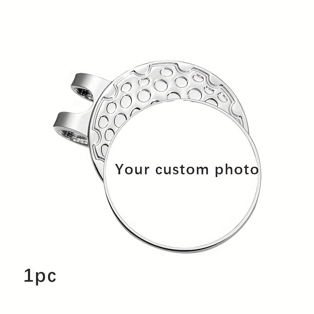TEMU Personalized Magnetic Golf Ball Marker With Hat Clip, Customizable , Stylish And Convenient For Golf Enthusiasts, Hat Clip Accessory | Fashionable Golf Accessory | Clip, Golf Supplies