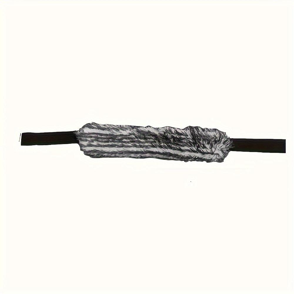 TEMU Dual-sided Extended Belt Vehicle Wheel Cleaning Towel Brush Microfiber And Soft Fabric - Ideal For Tire And Finishing