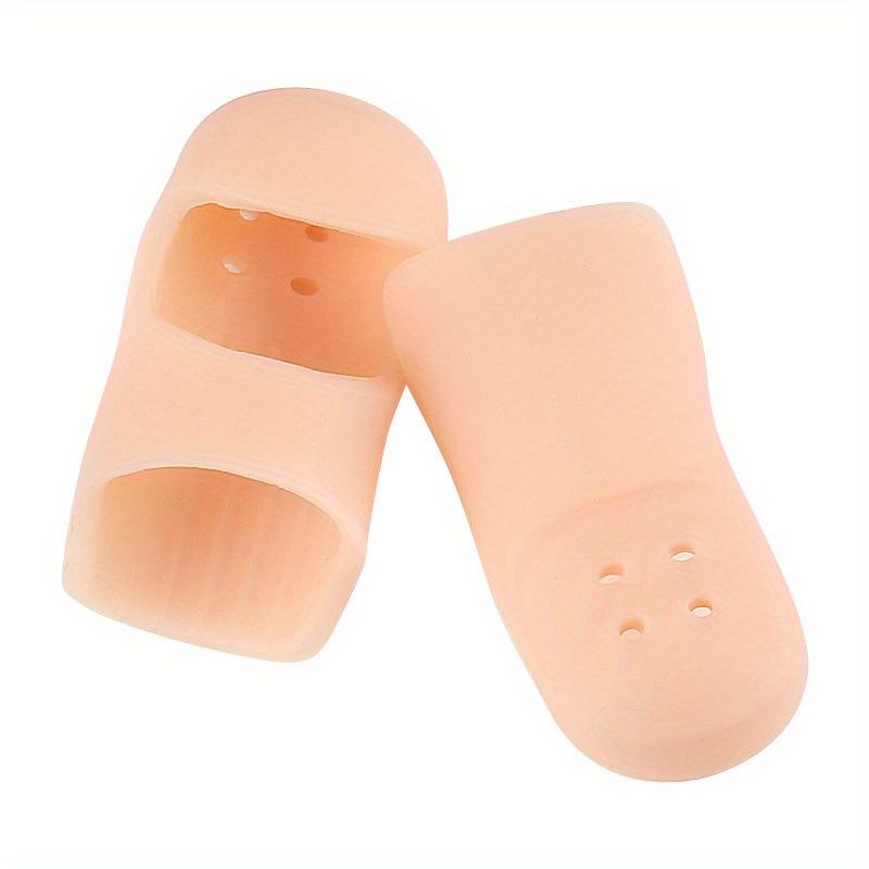 TEMU Soft Anti-friction Covers For Fingers And Toes, Including Perforated Toe Pads And Separators