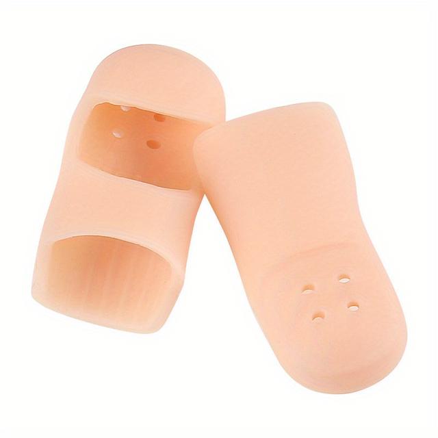 TEMU Soft Anti-friction Covers For Fingers And Toes, Including Perforated Toe Pads And Separators