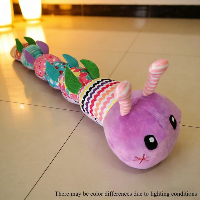 TEMU Adorable juguete de felpa de para bebés con , campanas y de , de poliéster , para el desarrollo sensorial y un regalo para niños pequeños
