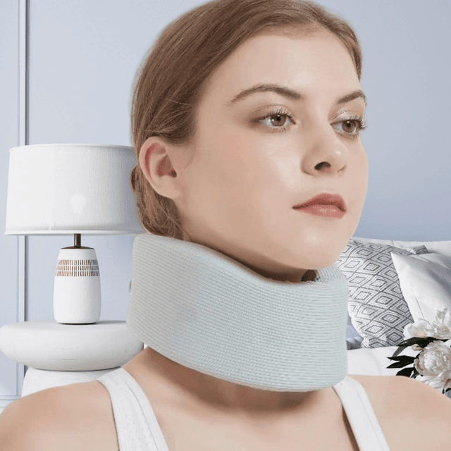 TEMU Neck Support Brace For & Posture Correction- Breathable& Cooling Cervical Collar For Office, Computer, Gaming, Car Travel, Men& Women