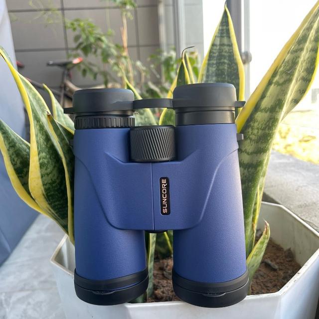 TEMU High-definition Blue Binoculars 10x42, Compact And Durable Hd Binoculars For Adults With, Fmc Coating, Perfect For Travel, Touring, Hiking, And Hunting