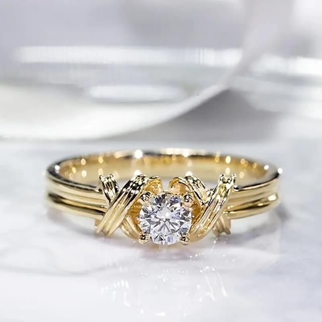 TEMU entrelazado un conjunto de anillos con brillantes circonitas sintéticas para y boda. El exquisito anillo de cobre es para , aniversarios, y regalos de San Valentín para queridos