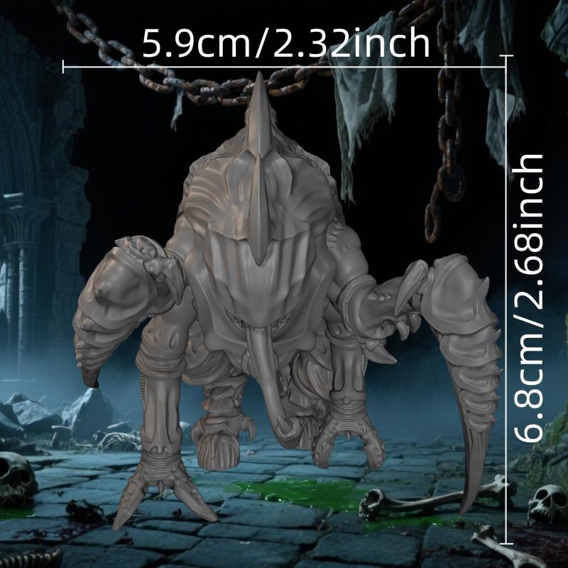 TEMU Unfinished Dnd Miniatures For Tabletop Gaming, Perfect As Halloween And Christmas Presents For And Room Decor