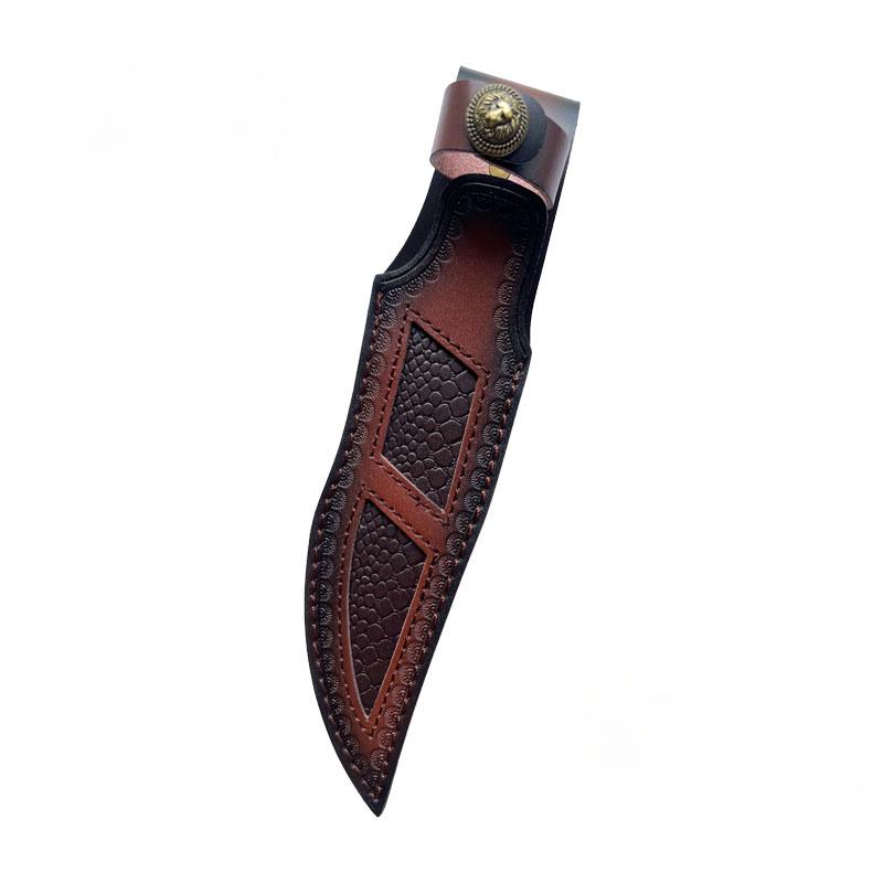 TEMU Outdoor Knife Leather Knife Universal Leather Case Fruit Knife Protective Direct