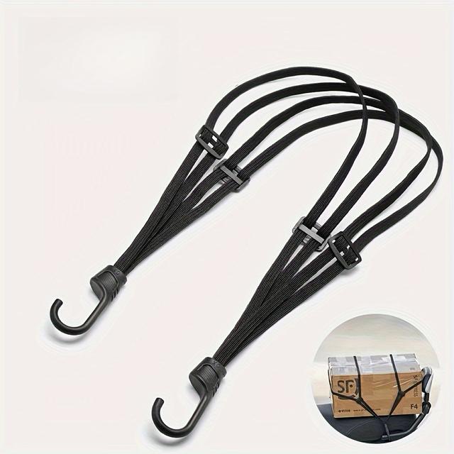 TEMU 1pc Of A Versatile High-elastic Strap Hook For Securing Motorcycle And Electric Bicycle Helmet Rear Box Seats