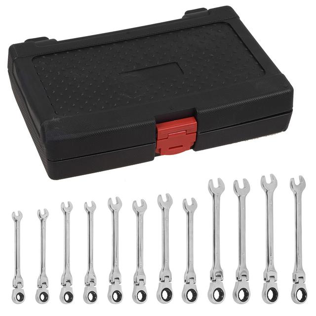 TEMU Set Of 12 Ratcheting Wrenches Y