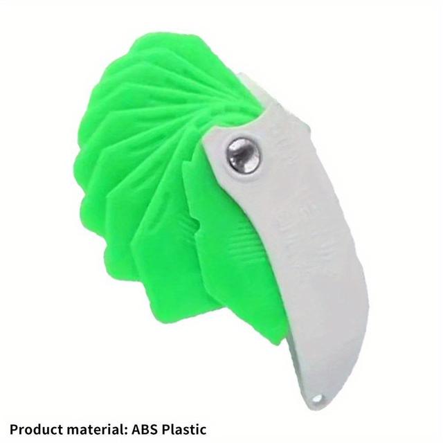 TEMU 9-in-1 Silicone Seam Tool Kit - Upgraded Abs Caulking With Green Silicone Blades, Ideal For Home Improvement And Diy Projects, Seam Tool Kit|ergonomic Handle|durable Construction, Seam Tool