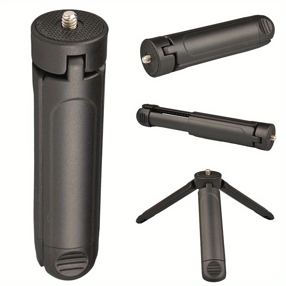 TEMU Adjustable Tripod Featuring A 1/4 Inch Screw Mount, For Camera Handling, Ideal For Video Shoots, Selfies, Live Streaming, And Vlogging