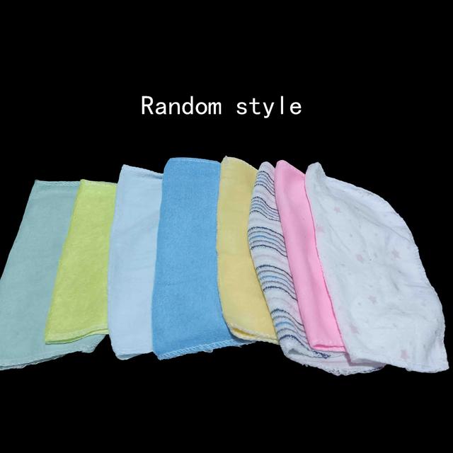 TEMU Set Of 8 Soft Towels For Babies, Ideal For Bathing, Feeding, And Wiping