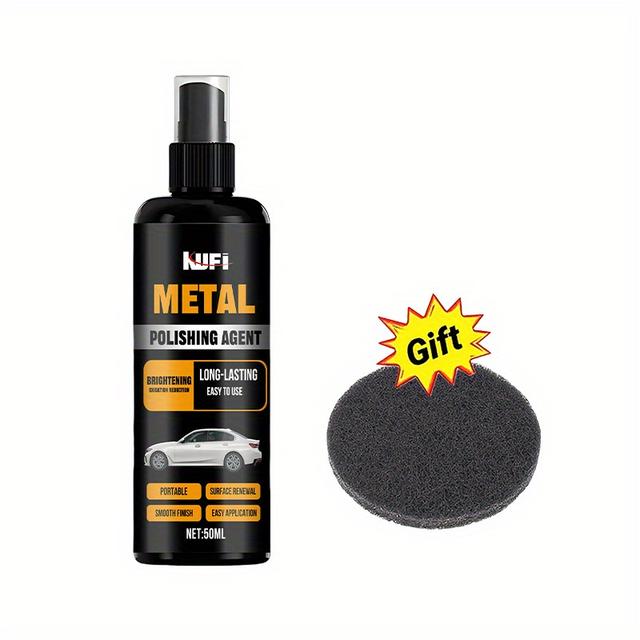 TEMU Renewing Agent For Cars And Homes | Quickly Oxidation Marks And Aging Spots, Suitable For Car Hubs, Parts, Tools, And Kitchen Bathroom Additions, Restores Gloss And Long-lasting Brightness