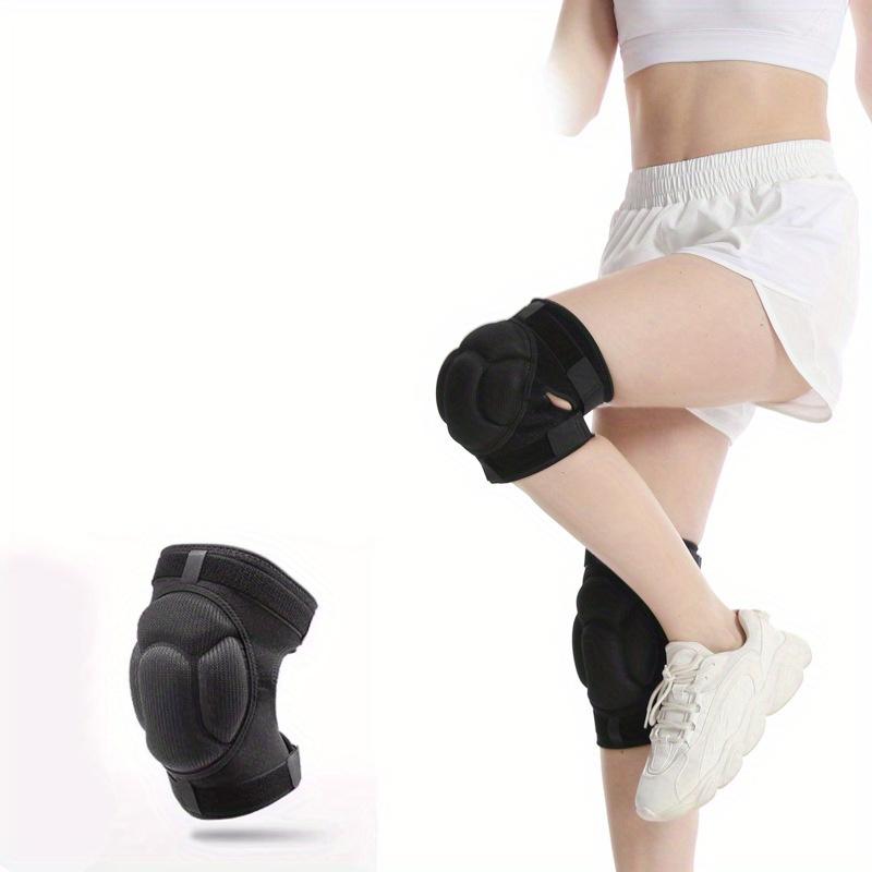 TEMU Almohadilla de , resistente a , transpirable y antideslizante, con espuma, para voleibol, talla M ( de la pierna 33-40 cm, peso 40-65 kg)
