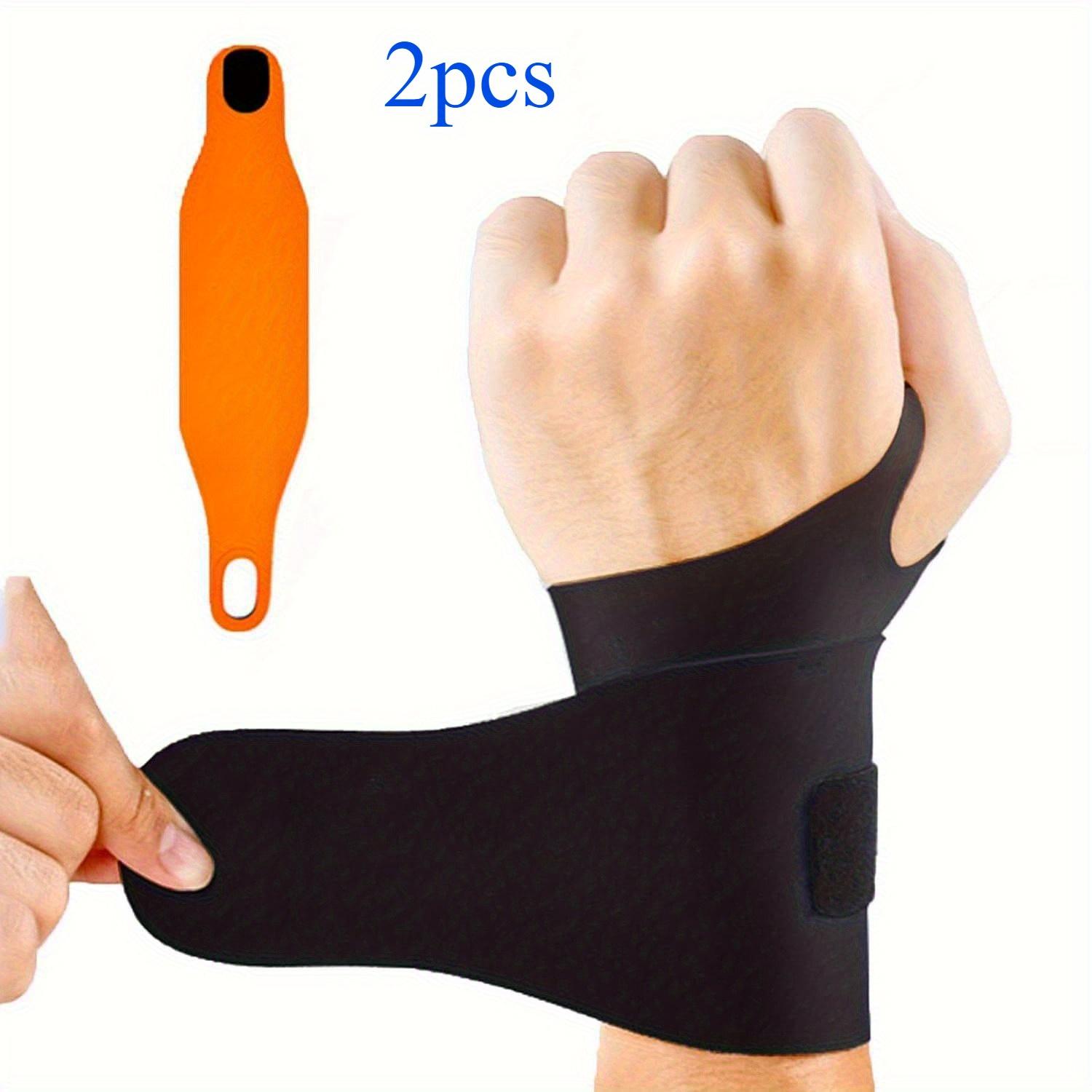 TEMU 2 stk/Handleddsstøtte Ulnar Handledsstøtte Ultra-Tynn Elastisk for -rivning, Håndleddsbinder ved Repetitiv Bruksskade, Støtte Karpaltunnelsyndrom og Tendinitt, begge håndledd