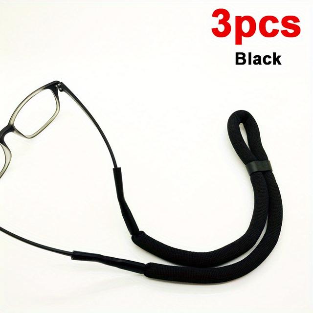 TEMU Swimming Floating Chain Eyeglasses Straps Glasses Cord Eyewear Strap Lanyard Adjustable Anti-slip String Holder