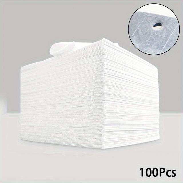 TEMU 100 stuks Wegwerp geperforeerde hoeslakens 80*190cm, massagetafelhoezen voor schoonheidssalons/massagesalons/spaclubs