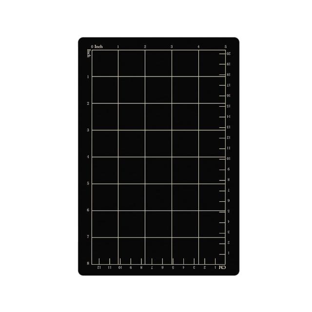 TEMU A Black Plastic Magnetic Cutting Mat With A Grid, Designed For Use With Embossing Machine Molds, Cutting Machine Additions, Durable And