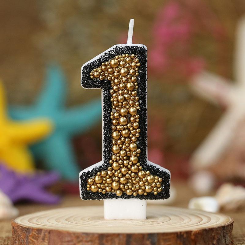 TEMU New Birthday Candle Cake Number Candle Creative Holiday Party Decoration Candle