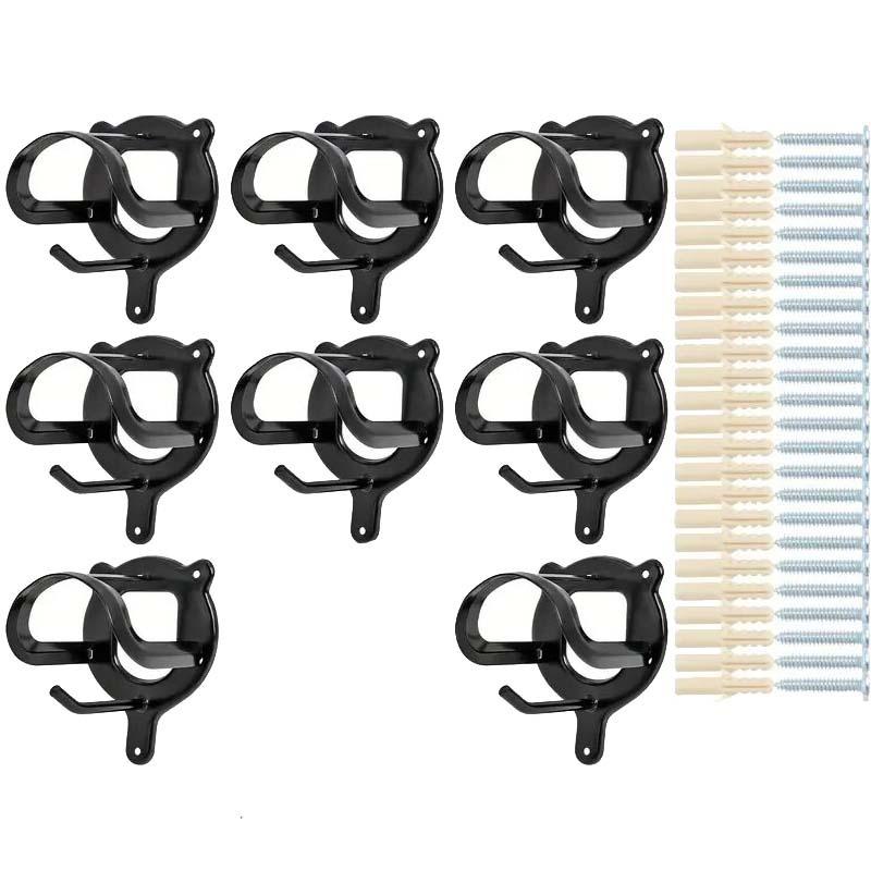 TEMU 2/3/4/8pcs Heavy-duty Horse Tack Storage Hangers, Bridle And Rope Hangers, Holder Hooks, With Pipes And Screws, Utility Hooks