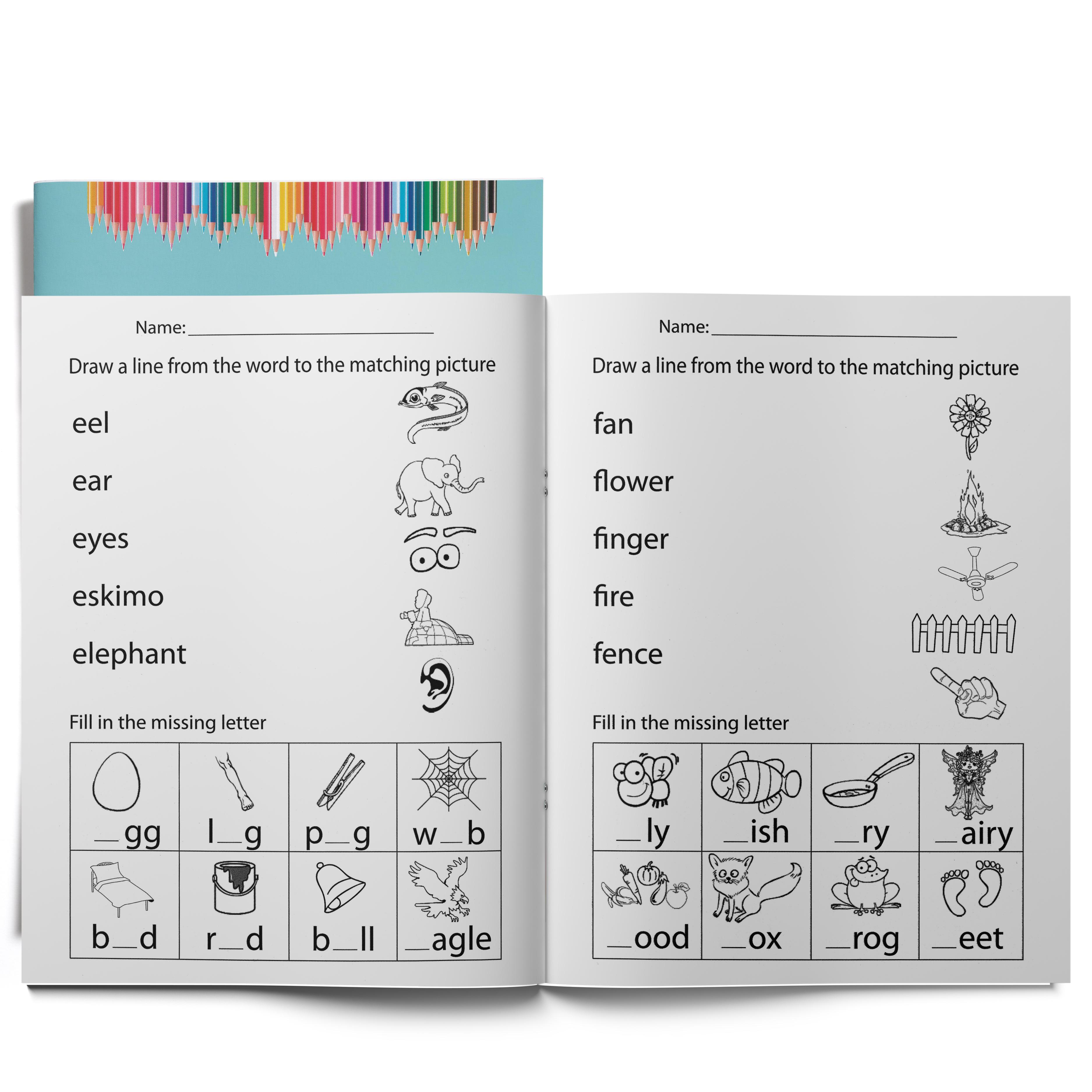 TEMU Libro de Práctica del Alfabeto para Niños - Aprendizaje Divertido y Fácil con las Letras y la Fonética