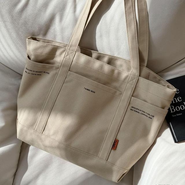 TEMU Bolso de de diseño original para ir al trabajo, en la estética japonesa y coreana, fácil y versátil, bolso tote de gran capacidad para