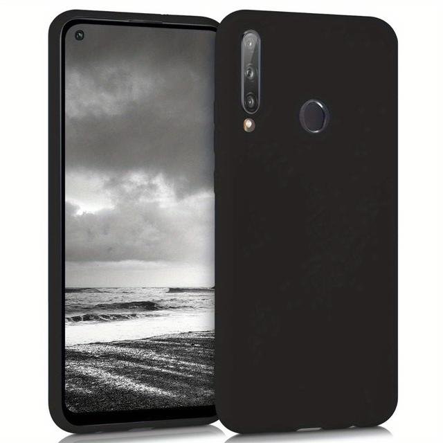 TEMU Phone Case: For Huawei P40 Lite E / Huawei Y7p Case Slim Shockproof Flexible Black Matt Soft Protective Phone Case Cover