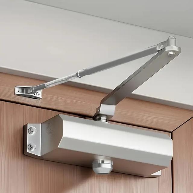 TEMU 1pz Chiusura Porta, Chiusura Pesante per Uso , Adatta per Residenze e Porte Antincendio con Chiusura Liscia, Accessori Hardware Architettonico, Meccanismo di Chiusura Automatico