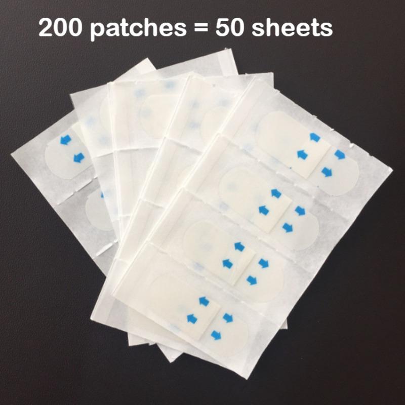 TEMU 200pcs Seamless Facial Patches For - Paba-free, Suitable For Types, Ideal For Double Chin & Face Care, Lightweight Beauty Tools For