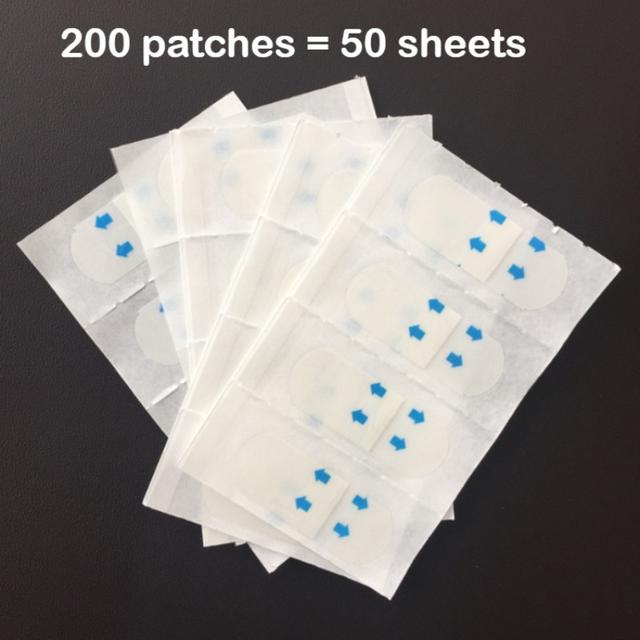 TEMU 200pcs Seamless Facial Patches For - Paba-free, Suitable For Types, Ideal For Double Chin & Face Care, Lightweight Beauty Tools For