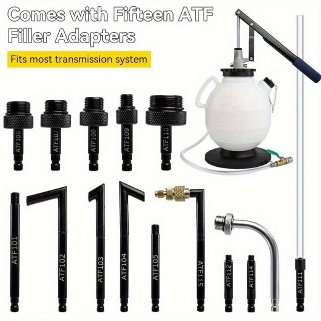 TEMU 7.5l Filler - Efficient Gear Differential Oil Changer - Oil Filler With Oil Extractor - Safe Filling Device For Oil Filling