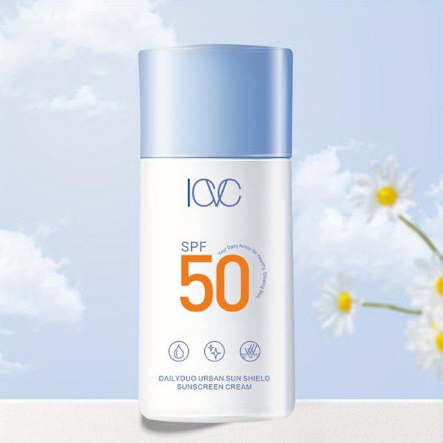 TEMU Sunscreen, Outdoor Protection Care, Protection, Lightweight And Non-greasy, Primer Base