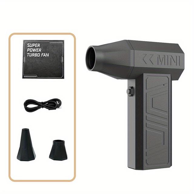 TEMU Handheld Engine, Handheld Turboblower Fan For Outdoor Equipment, The Preferred Gift For Multifunctional Applications And Windshield Cleaning