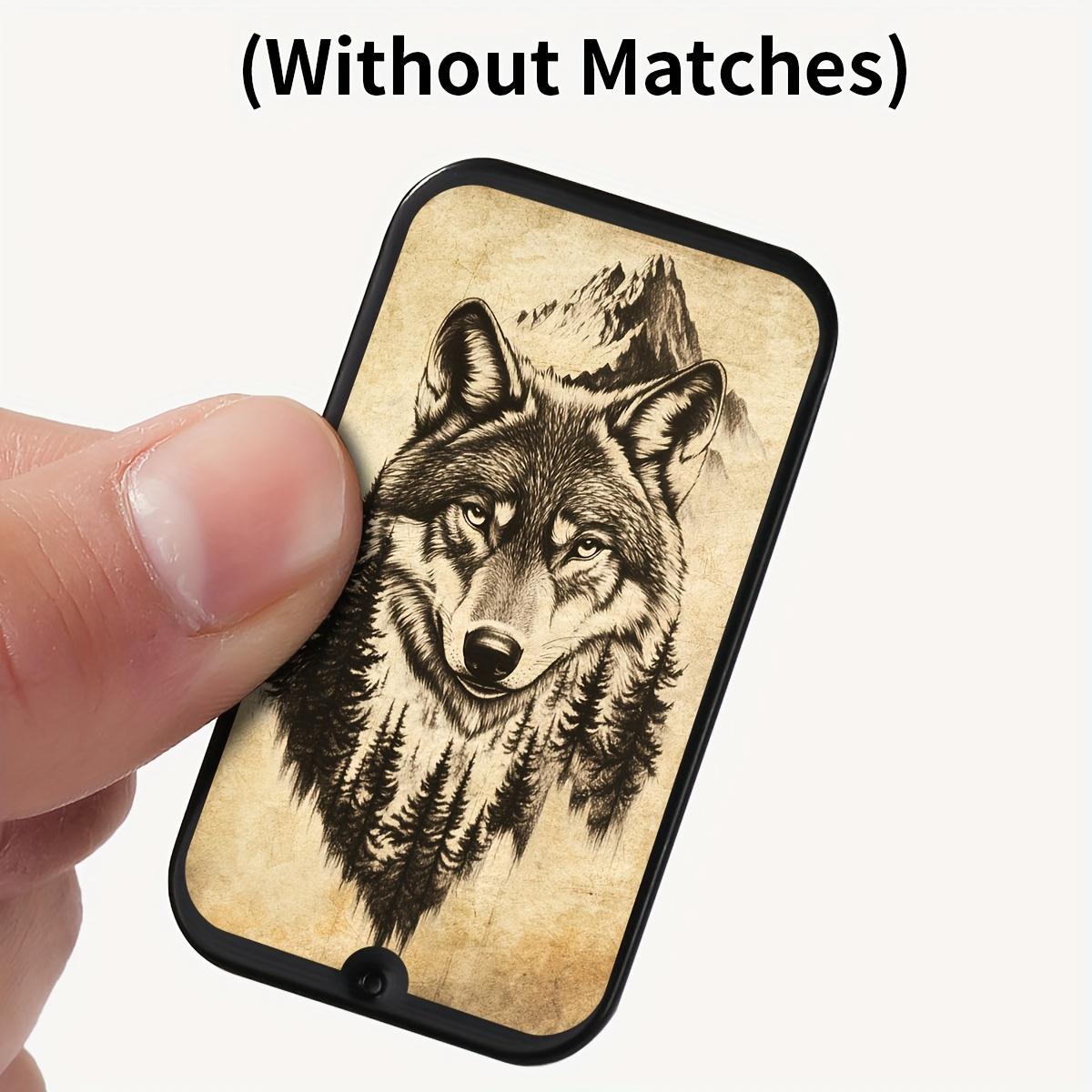 TEMU Matchbox| Creative | Small Matchbox| Multifunctional Storage Practical Small Iron Box- Empty Box Without Matches
