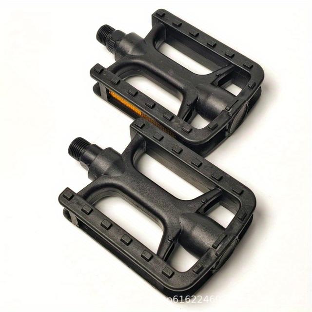 TEMU Bicycle Aluminum Alloy/wheelchair Anti-slip Pedals, Enlarged And Widened Road Bike Footrests With Spherical Pedals