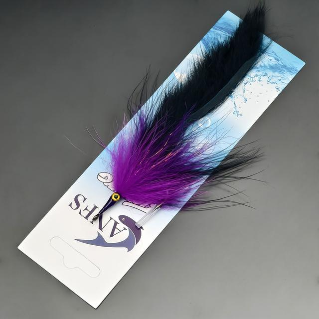 TEMU ANFS . Fliege, Fliegen - Handgefertigte Dampf Fliegen für Salzwasserangeln