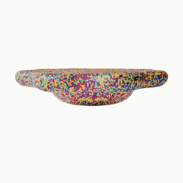 TEMU Barevná Květinová Balanční Deska pro Posilování, Koordinaci a Soustředění - Unisex Stepper pro Interiér i Exteriér