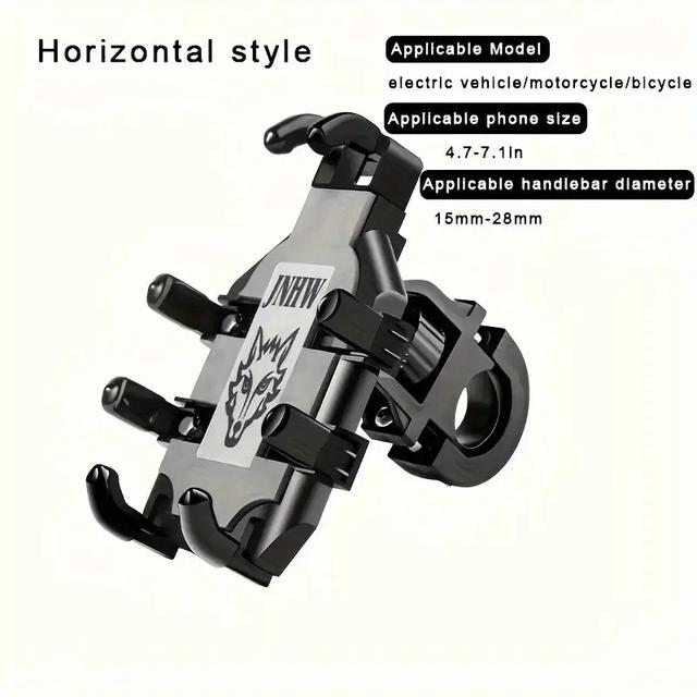 TEMU Mobile Phone Holder - Universal For Motorcycles, Bicycles And Electric Vehicles | 360° Rotating Design | Stable Installation