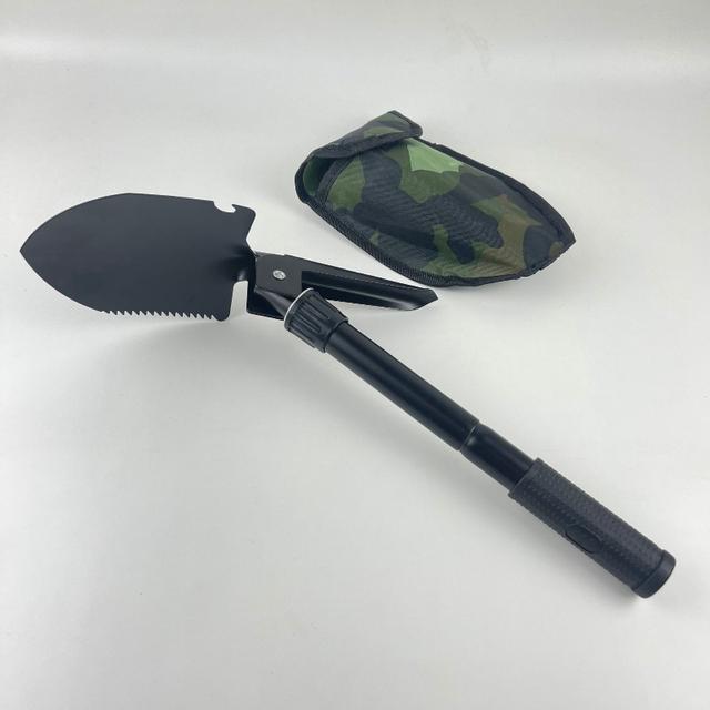 TEMU Outdoor Kampeerspullen Schep Kampeerschep Multifunctionele Schep Vouwbare Visschep