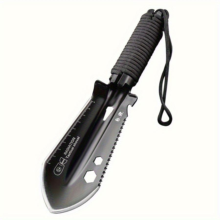 TEMU Hx Outdoors Portable Small Hand Camping Gardening Shovel Metal Engineer Shovel For Flower Planting Car Emergency