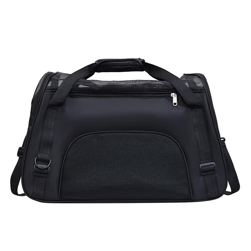 TEMU [customizable] A Customizable Pet Bag With Personalized Name Text, A Portable Dog Bag, A Portable Cat Bag, Simple And Convenient For Daily , Breathable And Stylish, Available In A Of Colors