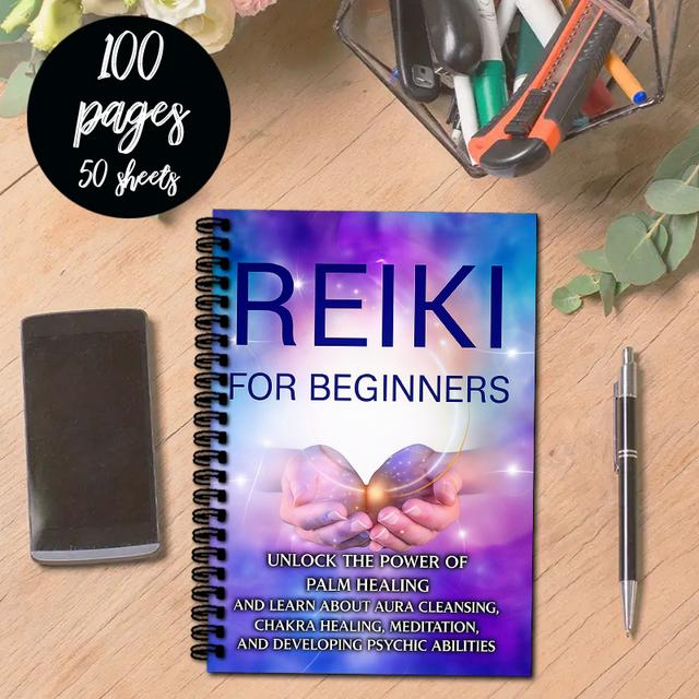 TEMU 1pc Hands Light Notebook, Design With Cupped Hands On Gradient Background, Used For Reading Planner, Books, Diary Planner, Etc., For Students, Office, And Home Use.