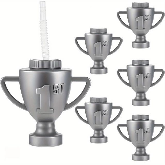 TEMU 6/8 piezas de Vasos de Fiesta Plateados de , Vajilla de Fiesta Novedosa, Suministros para Fiestas de , Suministros para Celebraciones de Halloween, de Navidad y Fiestas de Halloween y Navidad