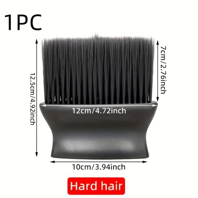 TEMU Double-ended Car Interior Cleaning Brush With Soft Yellow And Hard Black Bristles - Dusting Air Vents, Soft Dashboard, Buttons - No Power Needed, Durable Plastic Handle. Suitable For All