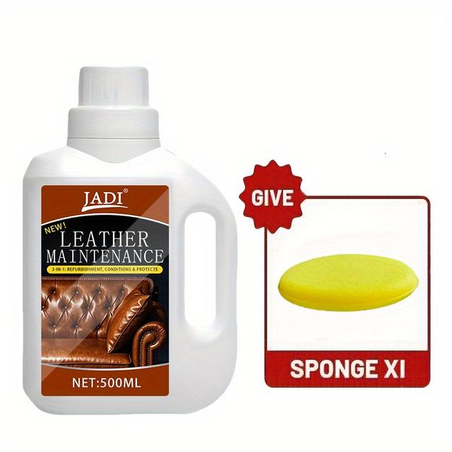 TEMU 500ml Polish, A Product For Maintaining Leather, Designed To Restore Types Of Leather, Including Car Seats, Sofas, Jackets, And Shoes. Suitable For Leather Bags And Garments Of