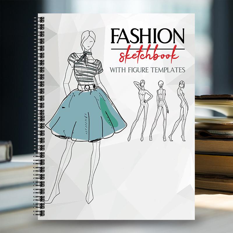 TEMU Page 22 Fashion Sketchbook With Figure Templates: To Templates With Stylelines | Really Templates For Fashion Drawings Poses, (fashion And Beauty)